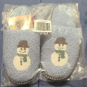 Muk Luks Women's Blue Slippers